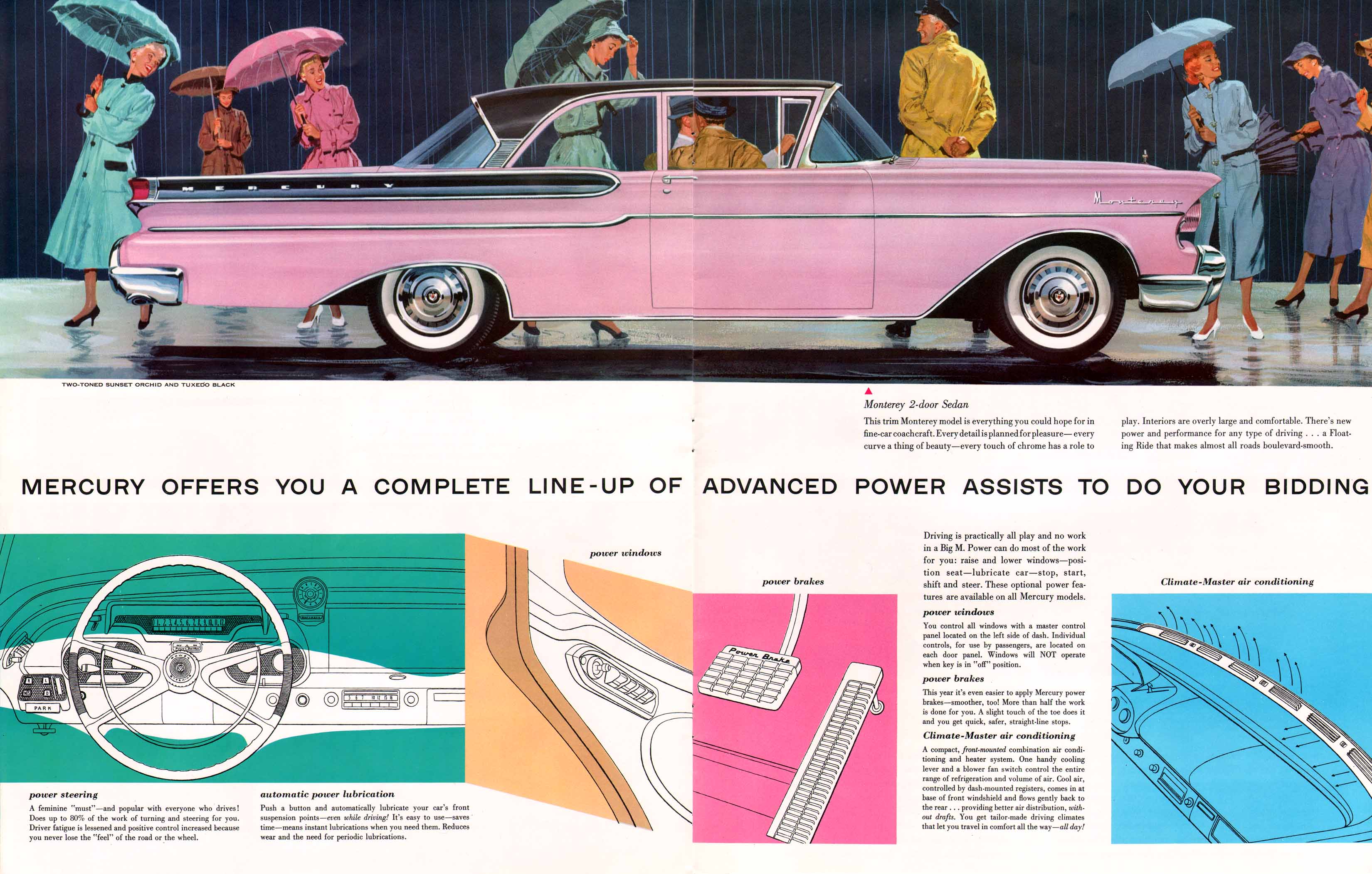 1957 Mercury Brochure Page 5